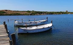 Fischerboote im Hafen