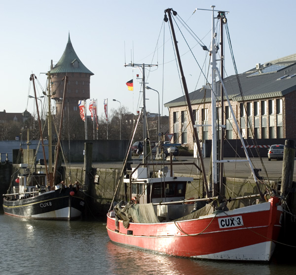 Fischerboote im Hafen