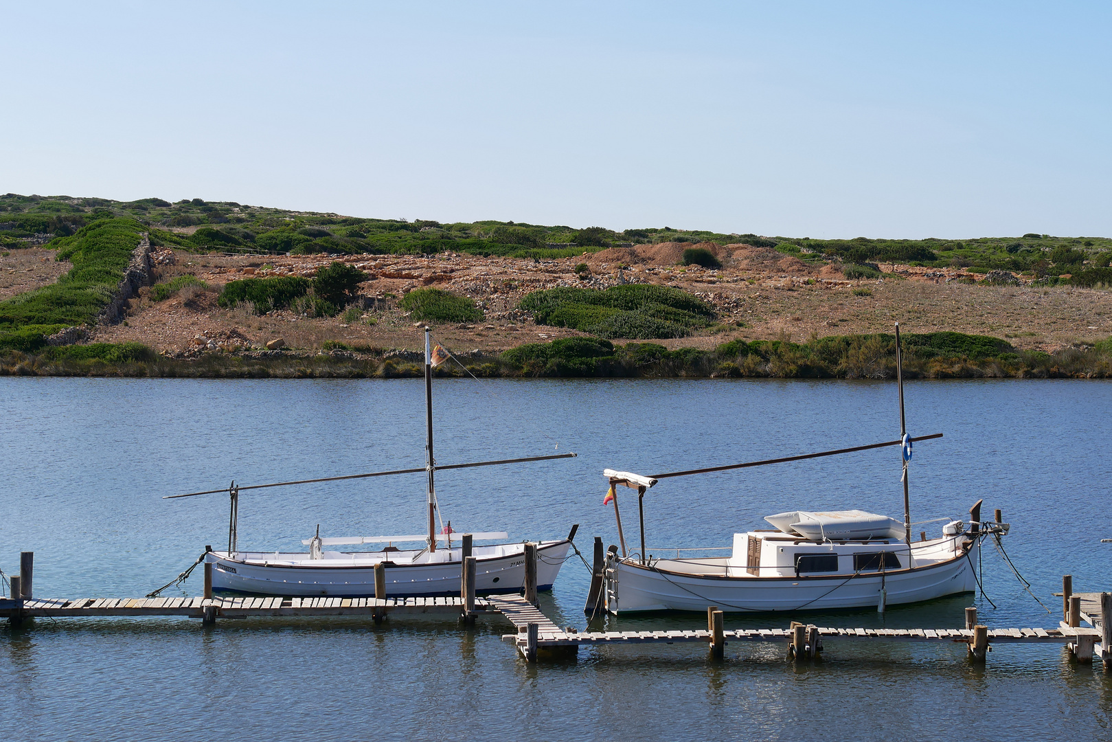 Fischerboote im Hafen I