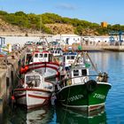 Fischerboote im Hafen von Conil (Andalusien)