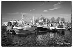 Fischerboote im Hafen von Karlskrona