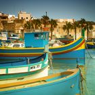 Fischerboote im Hafen von Marsaxlokk