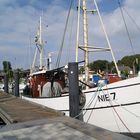 Fischerboote im Hafen von Niendorf/Ostsee, ein Ort zum träumen.