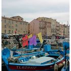 Fischerboote im Hafen von St. Tropez