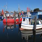 Fischerboote im Niendorfer Hafen