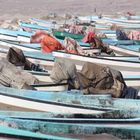 Fischerboote im Oman