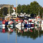 Fischerboote im Ostseebad Eckernförde