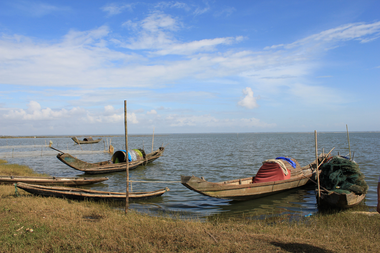 Fischerboote im Südchinesischem Meer (Vietnam)