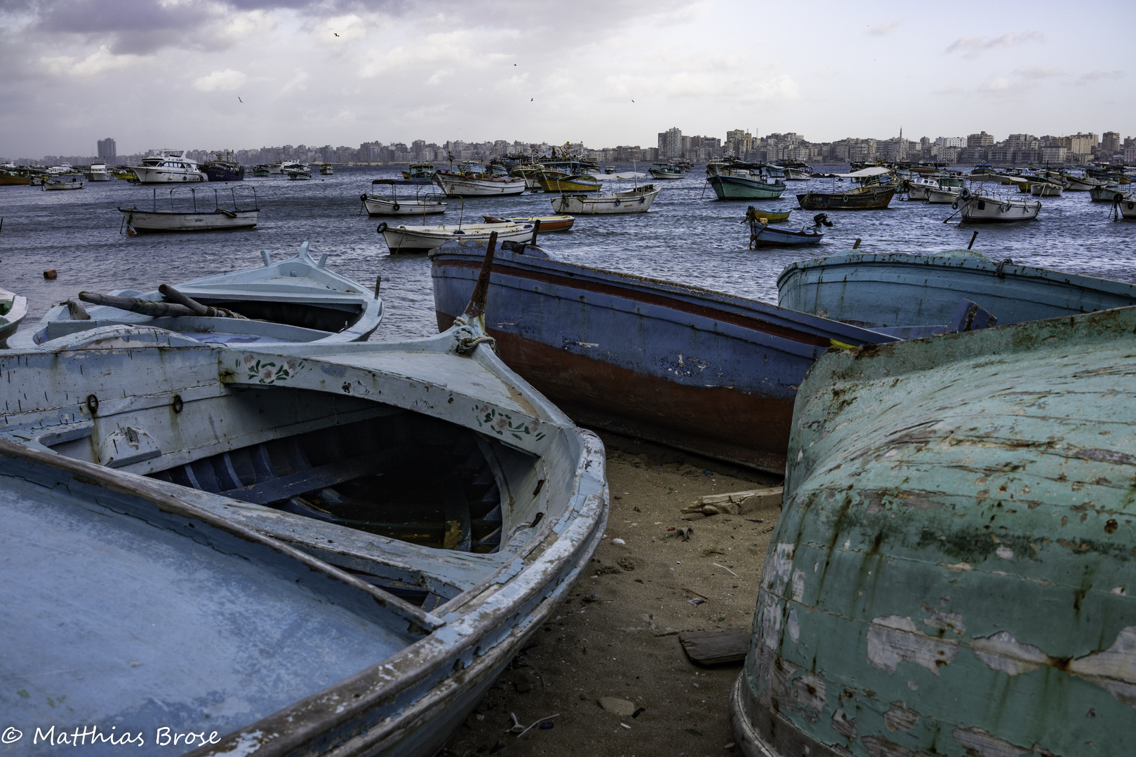 Fischerboote in Alexandria