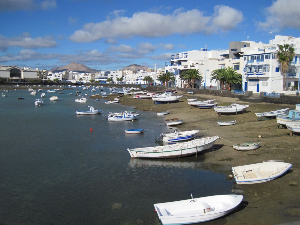 Fischerboote in Arrecife