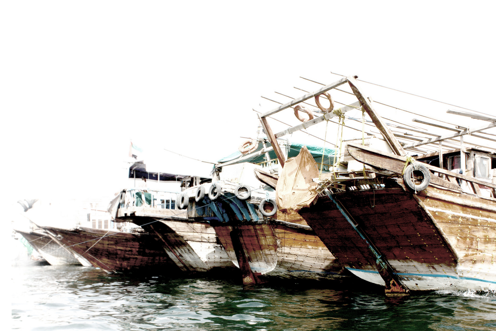 'Fischerboote' in Dubai - stark berarbeitet...