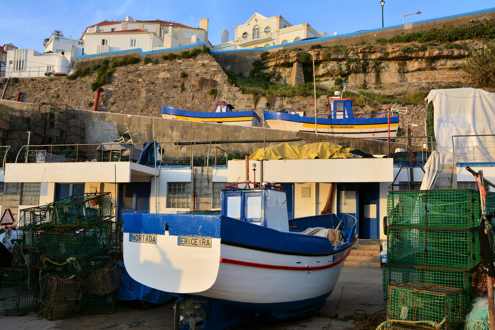 Fischerboote in Ericeira