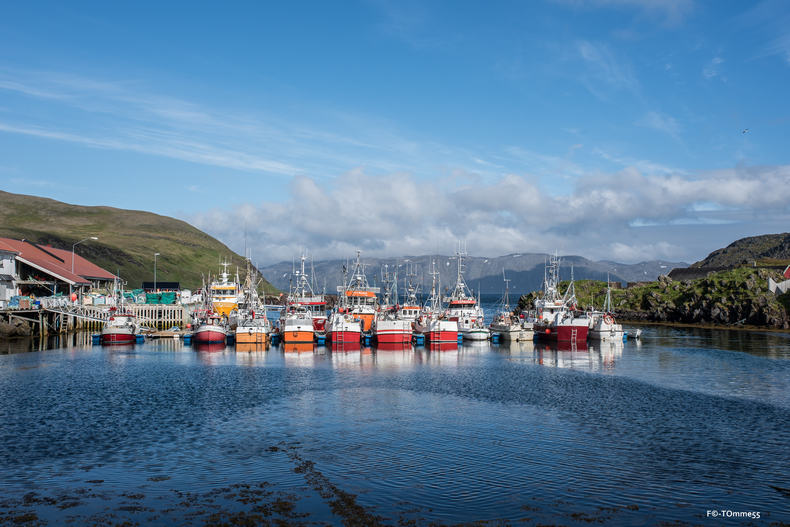 Fischerboote in Kamøyvaer