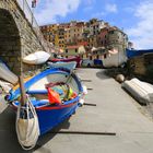 Fischerboote in Manarola