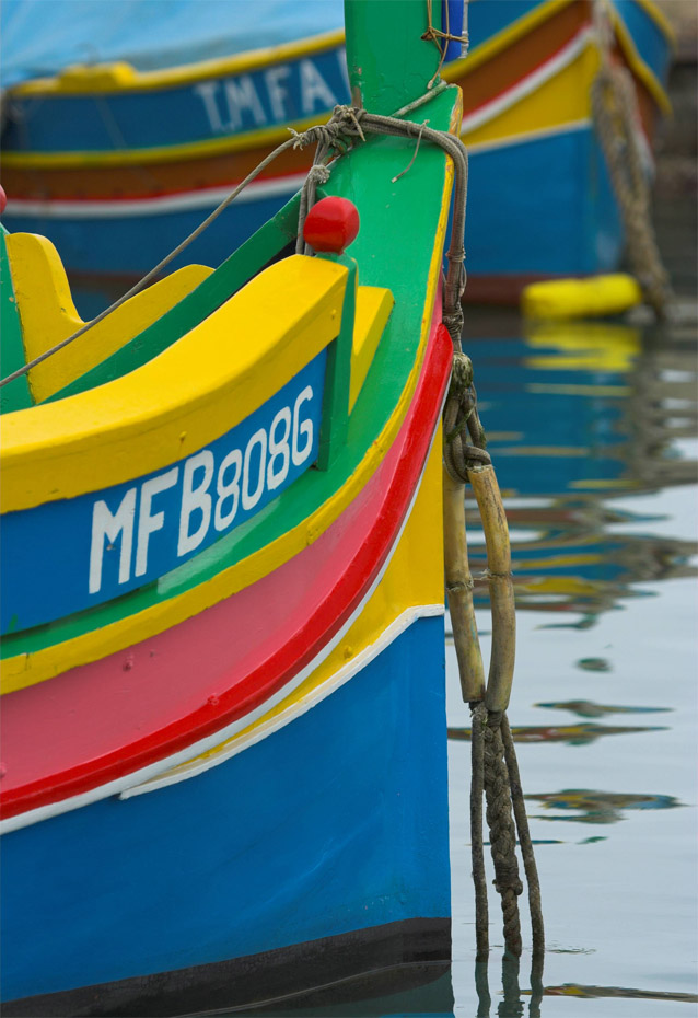 Fischerboote in Marsaxlokk