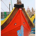 Fischerboote in Marsaxlokk - Bugschaden