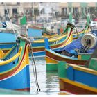 Fischerboote in Marsaxlokk - etwas später