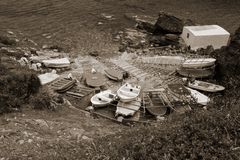 Fischerboote in Port des Canonge