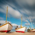 Fischerboote in Slettestrand