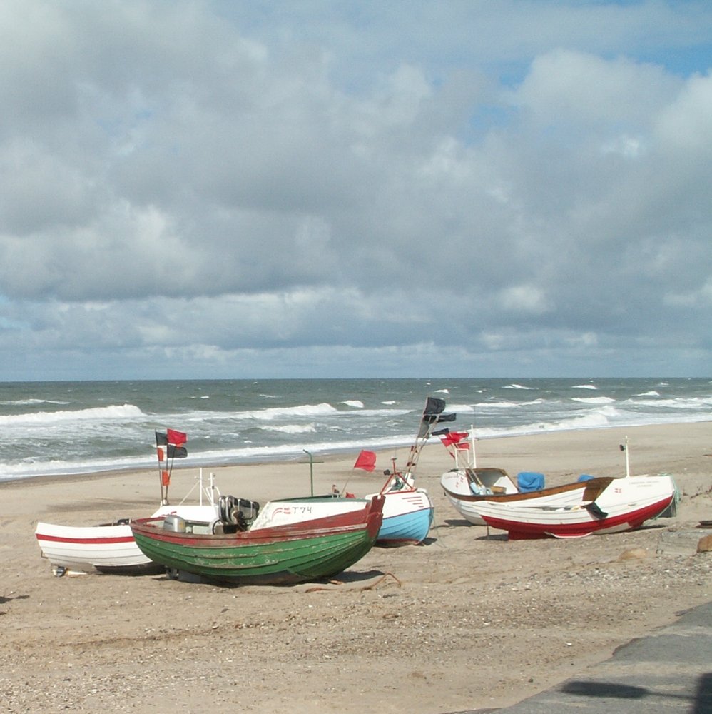 Fischerboote in Stenbjerg / Dänemark