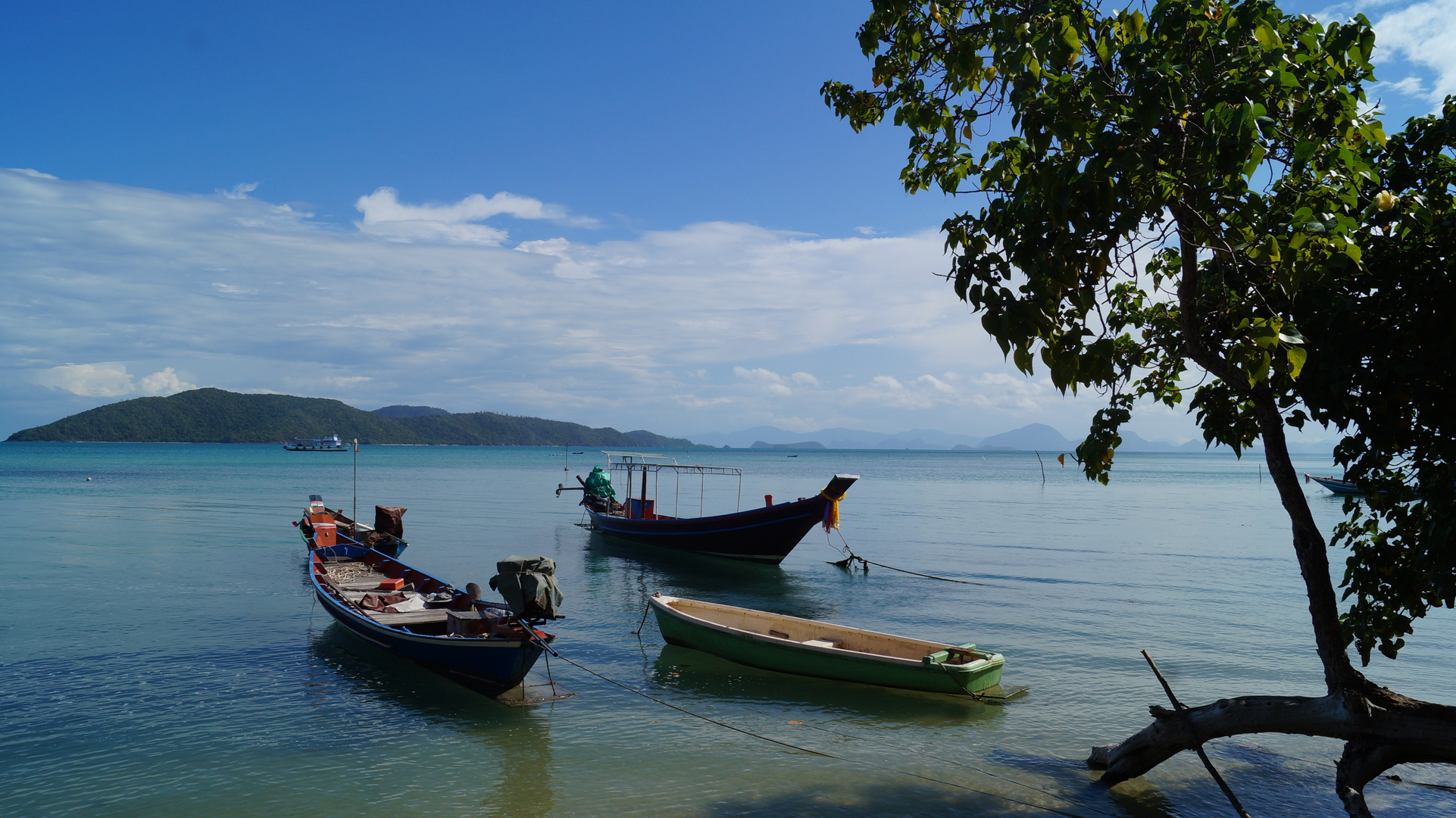 Fischerboote in Thailand