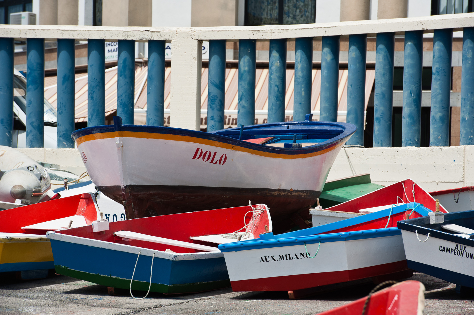 Fischerboote in Vueltas