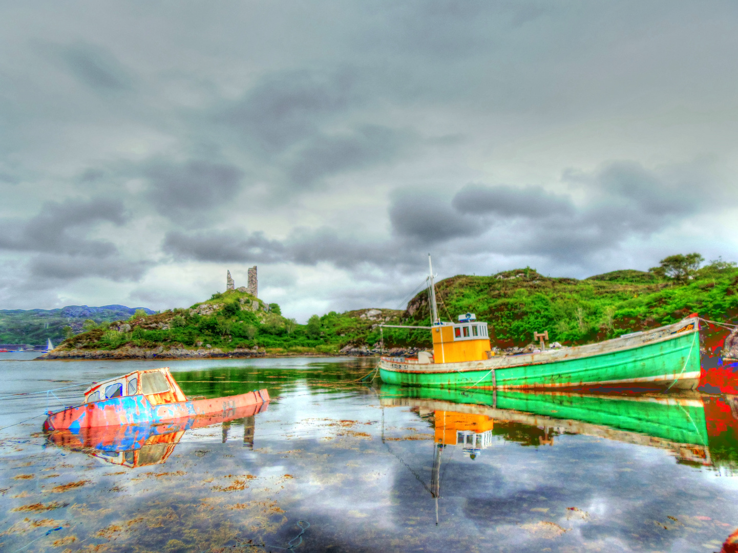Fischerboote Isle of Skye