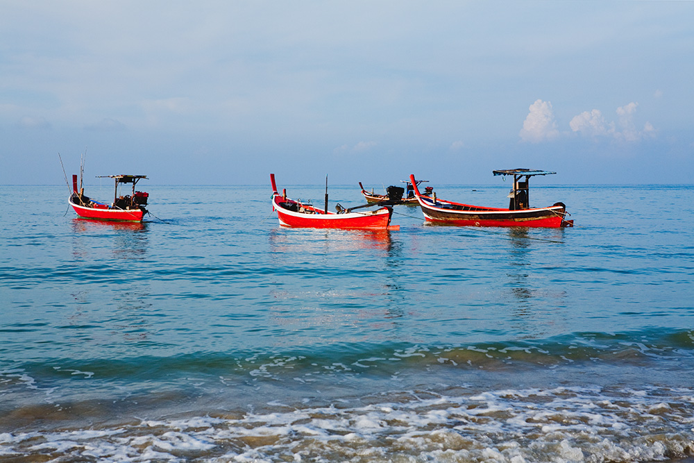 Fischerboote - Touristenboote