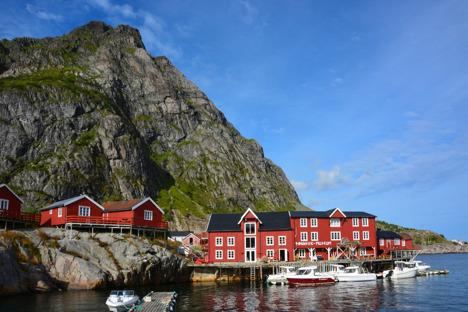 Fischerdorf A auf den Lofoten