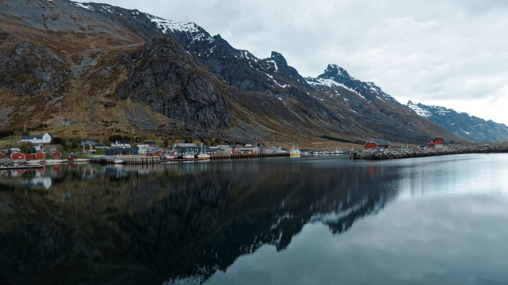 Fischerdorf auf den Lofoten