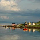 Fischerdorf auf der Nordkap-Insel