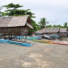 Fischerdorf bei Leyte Philippinen