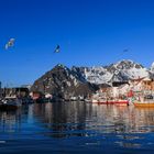 Fischerdorf Henningsvær auf den Lofoten