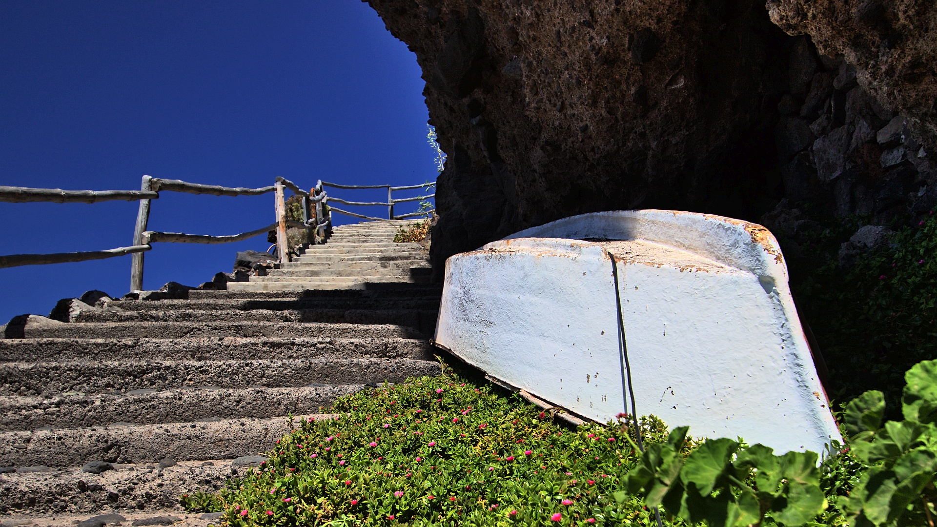 Fischerdorf im Fels, La Palma