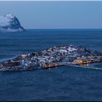 Fischerdorf im Fjord