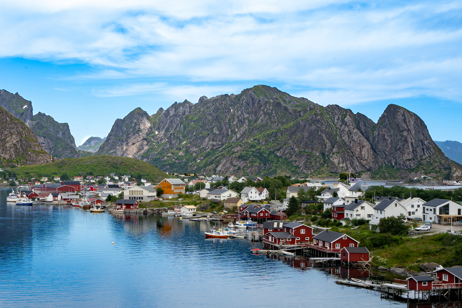 Fischerdorf Reine auf den Lofoten