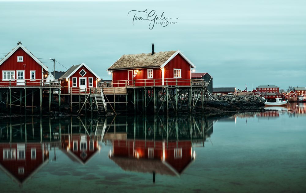 Fischerdorf Reine, Lofoten Norwegen