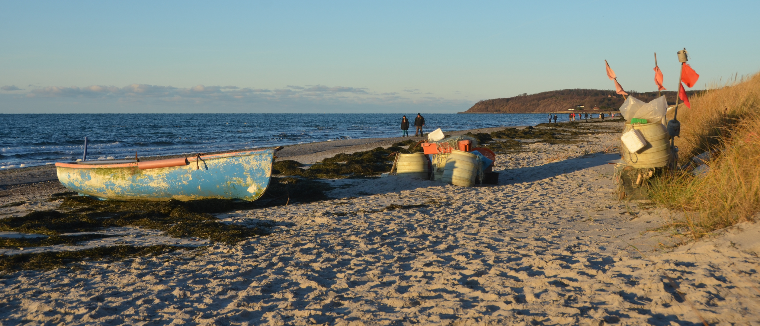 Fischerei am Strand