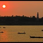 Fischerei Auf dem Mekong