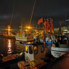 Fischerei Hafen Vitte bei Nacht 