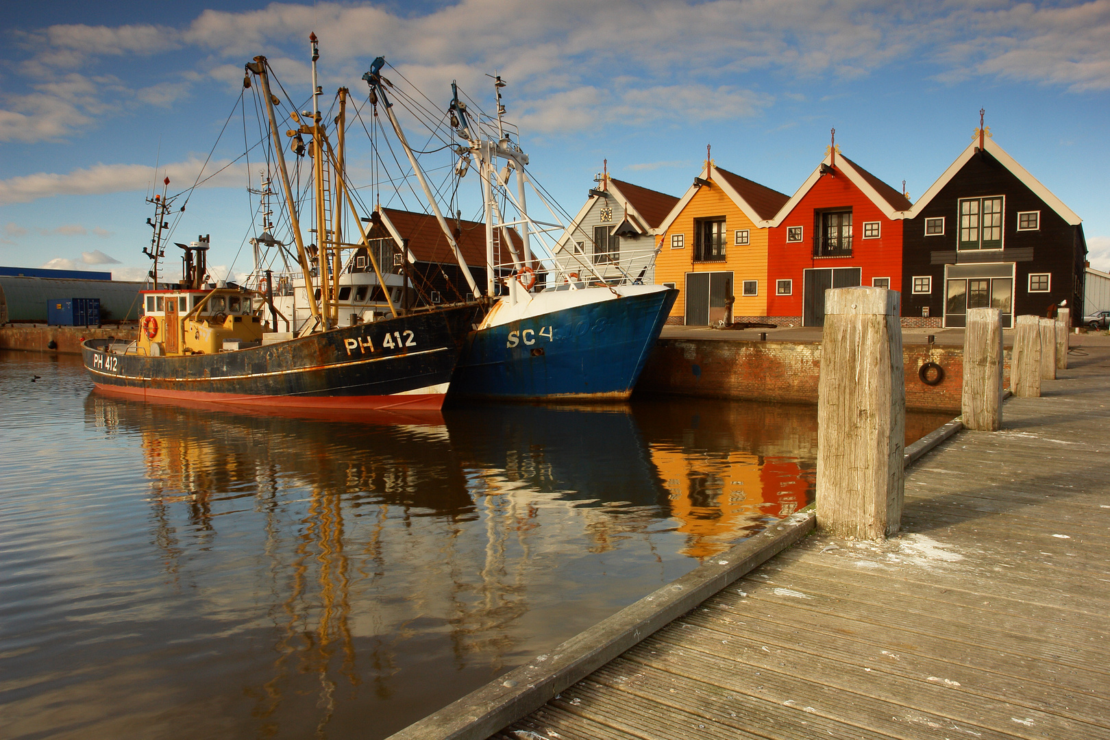 Fischerei Hafen Zoutkamp