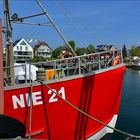 = Fischereiboot 21 im Heimathafen Niendorf =