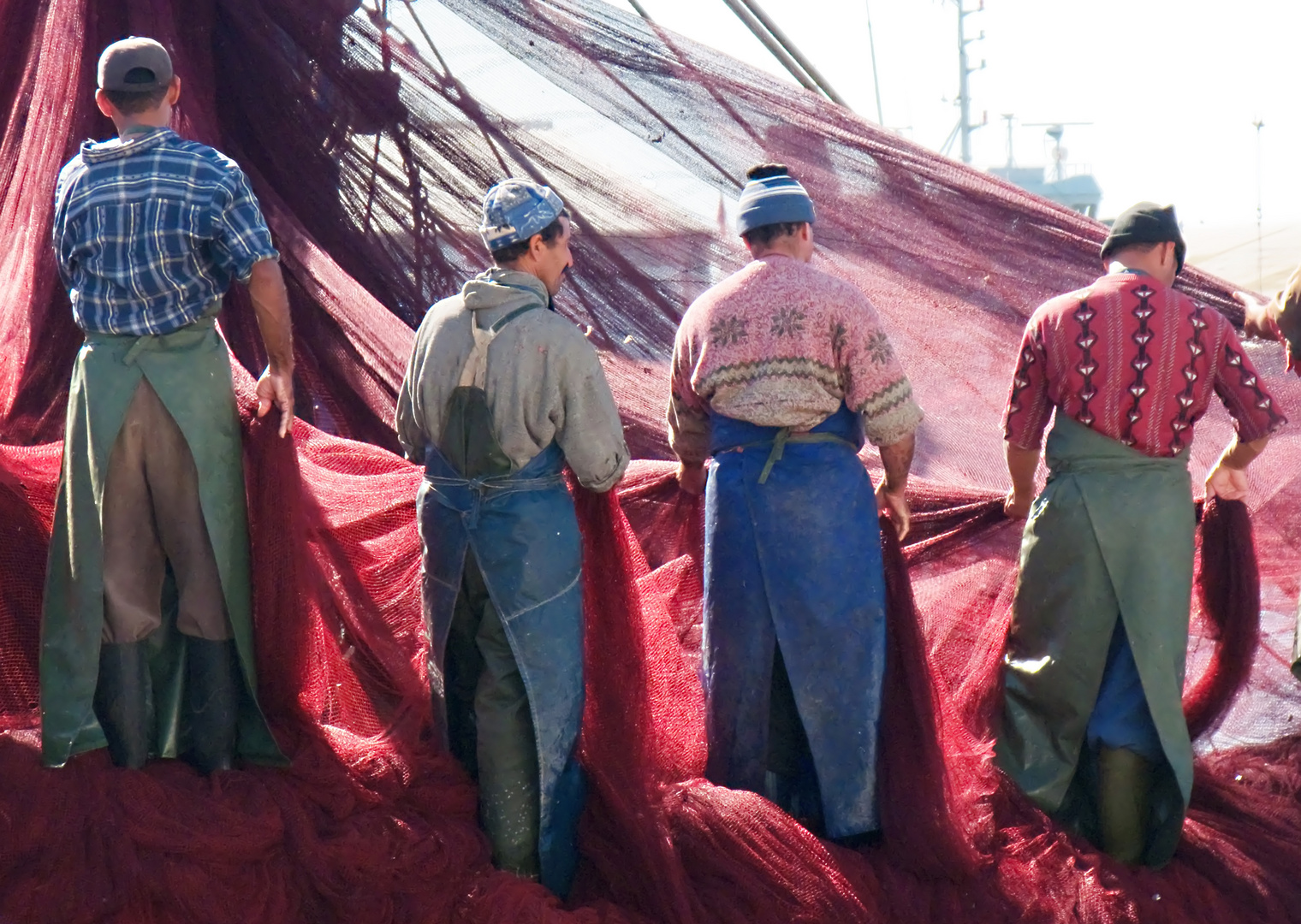 Fischereihafen Agadir, Teamwork