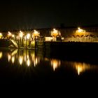 Fischereihafen bei Nacht