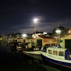 Fischereihafen bei Nacht