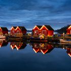 Fischereihafen Boltenhagen zur Blauen Stunde