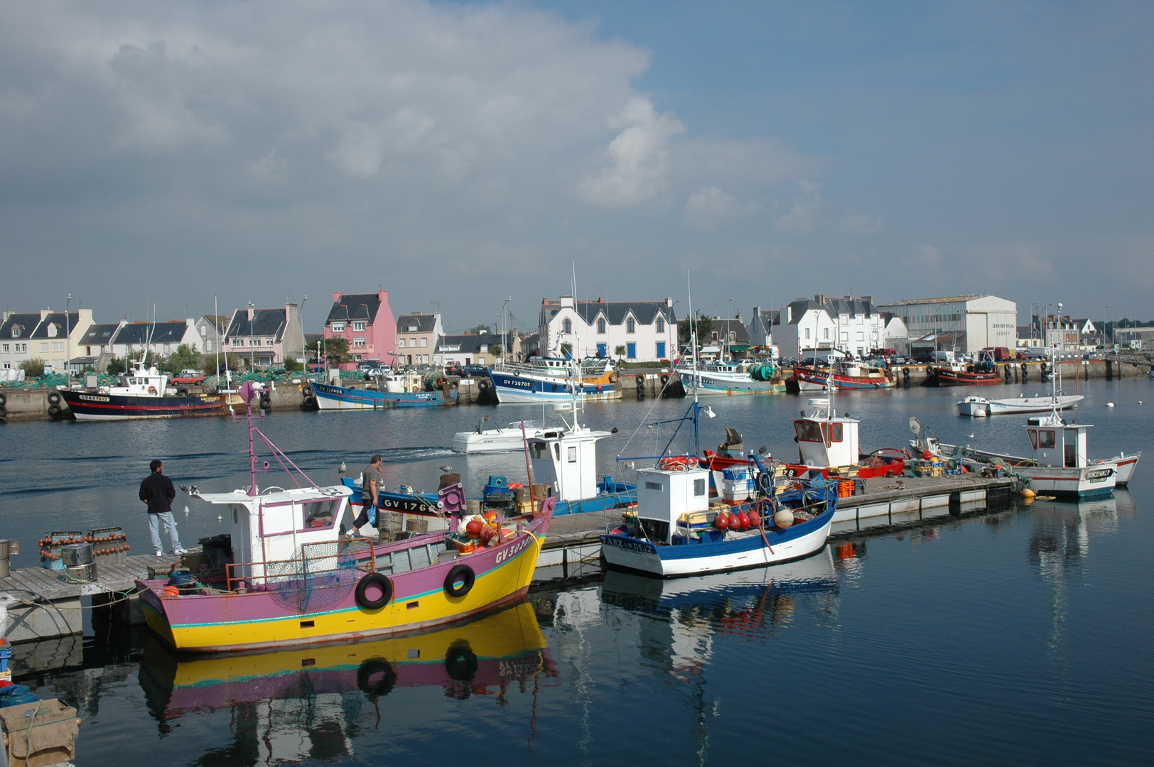 Fischereihafen in Guilvinec