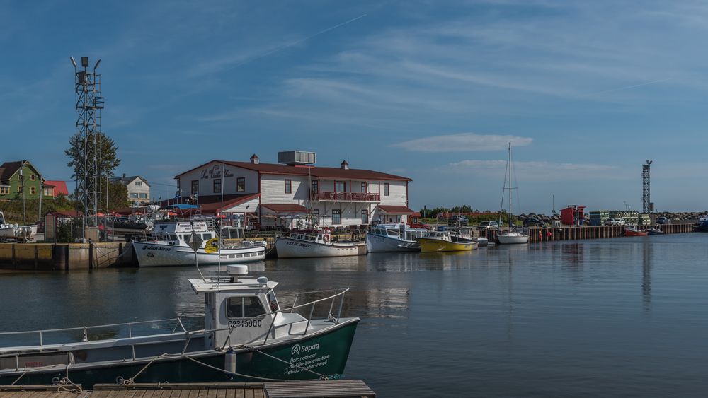 Fischereihafen und Ausgangspunkt für Whalewatching L'Anse-à-Beaufils