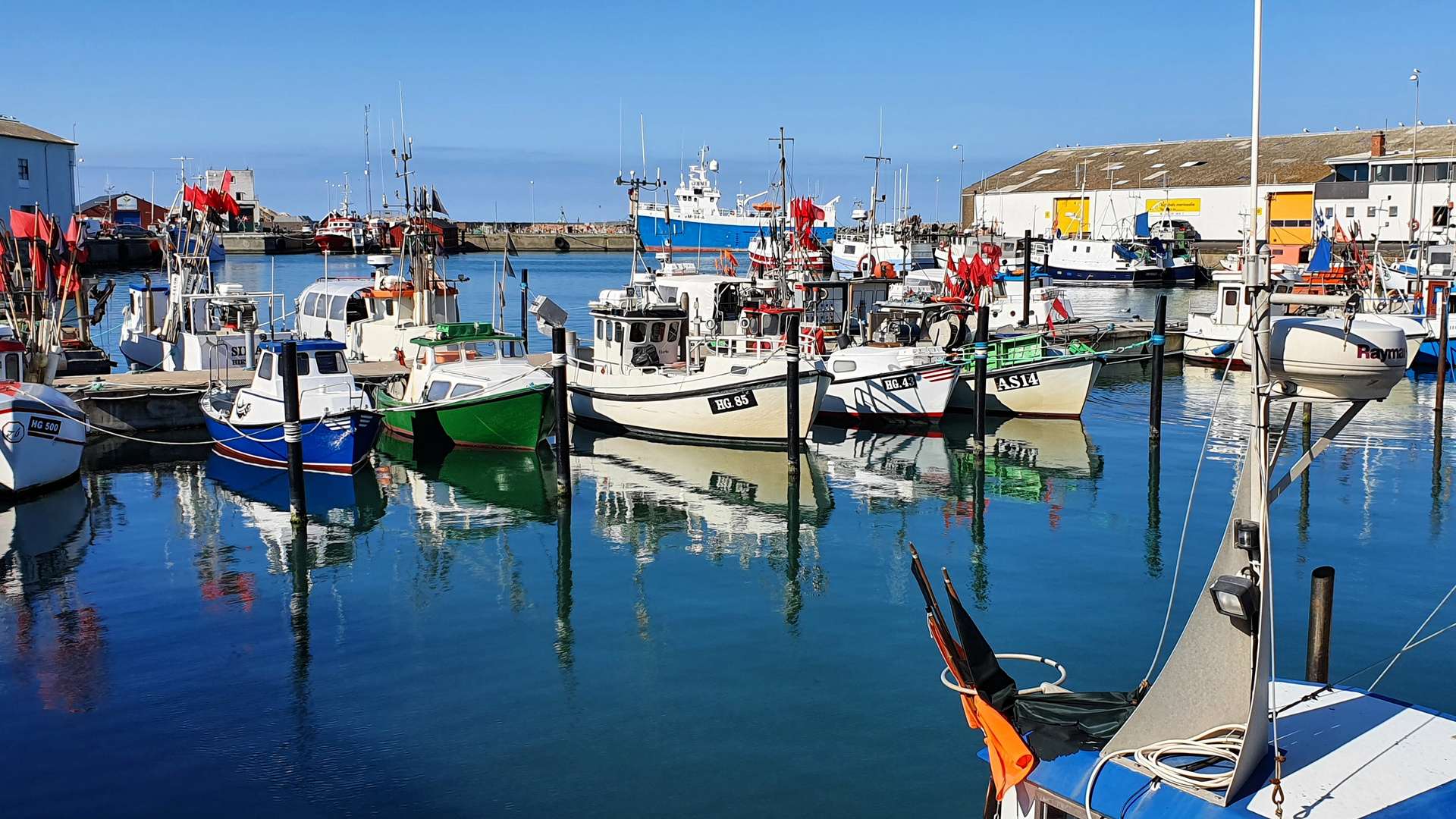 Fischereihafen von Hirtshals