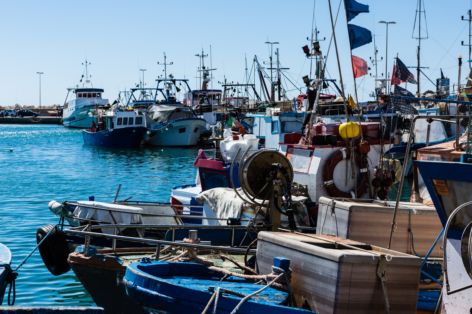 Fischereihafen von Trapani